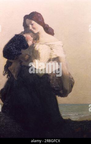 The Happy Mother 1913 von Max Bohm, geboren in Cleveland, OH 1868, gestorben in Provincetown, MA 1923 Stockfoto