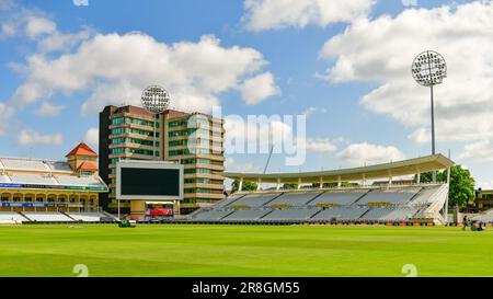 21. Juni 2023, Nottingham, Großbritannien. Trent Bridge Cricket Stadium, Nottingham, Großbritannien. 22-26. Juni 2023 England Ladies gegen Australia Ladies im Ashes Cricket Test Match. Trent Bridge Cricket Ground Picture: Mark Dunn/Alamy Live News Stockfoto