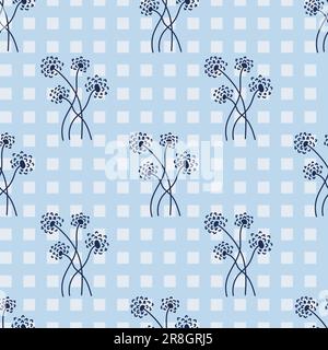 Kinder drucken nahtloses Design mit sich wiederholenden Mustern. Minimalistische Babys Mode Textil Illustration Stock Vektor