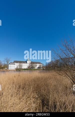 Schloss Gottorf aus dem 16. Jahrhundert, ehemalige Residenz des Herzogs von Gottorf, heute Museum, Schleswig, Schleswig-Holstein, Norddeutschland, Europa Stockfoto