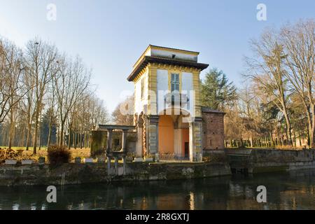 Villa Gaia, Robecco Sul Naviglio, Provinz Mailand, Italien Stockfoto