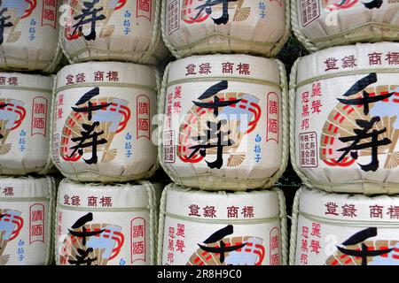Reisbox. Tokio. Japan Stockfoto