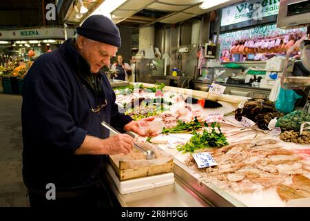 Orientalischer Markt. Genua. Ligurien. Italien Stockfoto