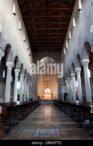 St. Michele Arcangelo Kathedrale. Casertavecchia. Kampanien. Italien Stockfoto