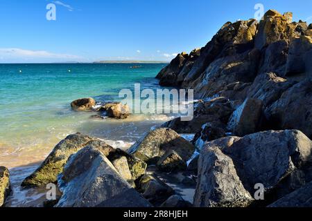 Sonniges St. Ives im Oktober Stockfoto