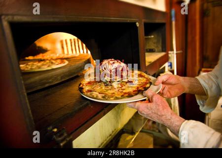 Pizzeria Stockfoto