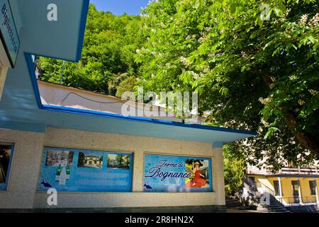 Therme von Bognanco. Provinz Verbania. Piemont. Italien Stockfoto