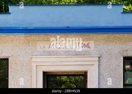 Therme von Bognanco. Provinz Verbania. Piemont. Italien Stockfoto