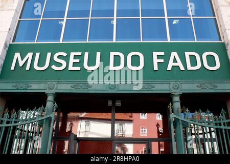 Museu Do Fado. Lissabon. Portugal Stockfoto