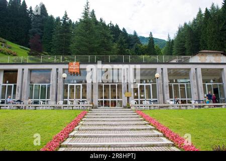 Recoaro Terme. Therme Stockfoto