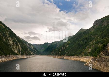 Sambuco-See. Lavizzara-Tal. Die Schweiz Stockfoto