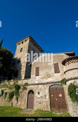 Schloss Quistini. Rovato. Franciacorta. Lombardei. Italien Stockfoto