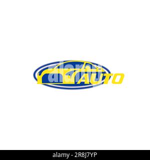 Car Garage Premium Konzeptdesign-Vektor Stock Vektor