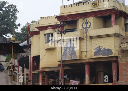 Varanasi - die heilige Stadt Indien Stockfoto