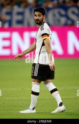 Gelsenkirchen, Fussball, Männer Länderspiel, Friendly Match Deutschland - Kolumbien 0:2 20.06.2023 Ilkay GUENDOGAN (GER) Foto: Norbert Schmidt, Düsseldorf Stockfoto