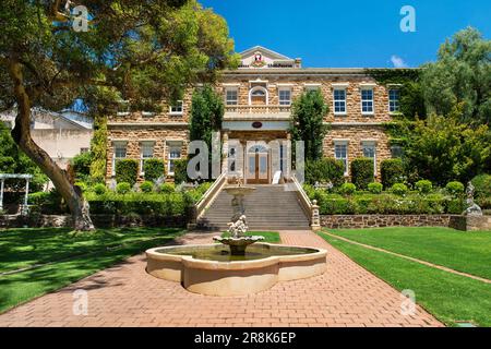 Chateau Yaldara Weingut, in der Nähe von Lyndoch, Barossa Valley, Südaustralien Stockfoto