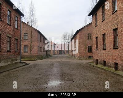 Konzentrationslager - auschwitz Birkenay Stockfoto