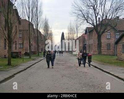 Konzentrationslager - auschwitz Birkenay Stockfoto