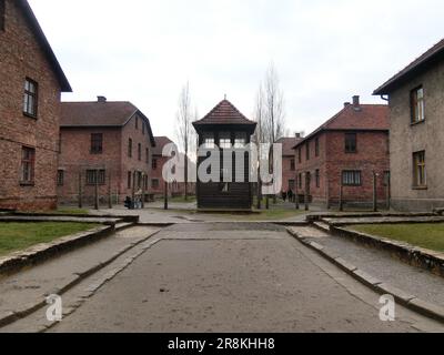 Konzentrationslager - auschwitz Birkenay Stockfoto