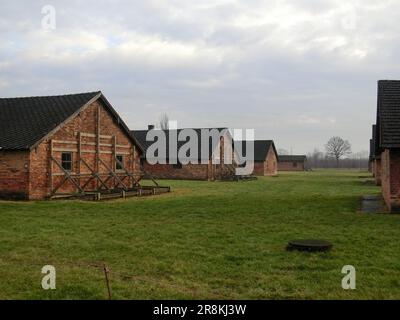 Konzentrationslager - auschwitz Birkenay Stockfoto