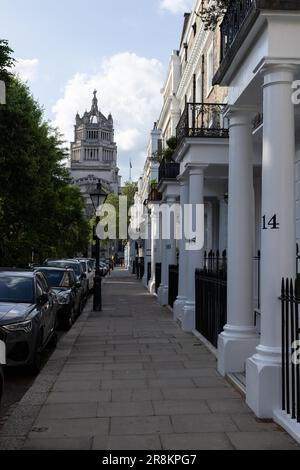 Thurloe Square, Royal Borough of Kensington and Chelsea, London SW7, England, Vereinigtes Königreich Stockfoto