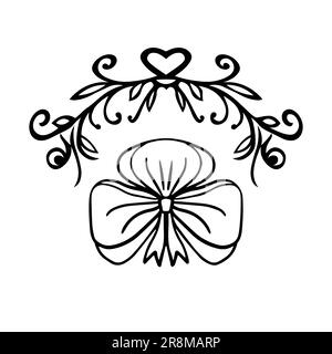 Handgezeichnete Rahmen und Vektorgrafiken Stock Vektor