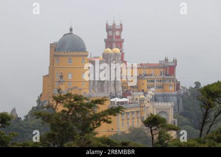 Schloss Sintra - Portugal Stockfoto