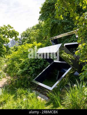 Seattle Olympic Sculpture Park Stockfoto