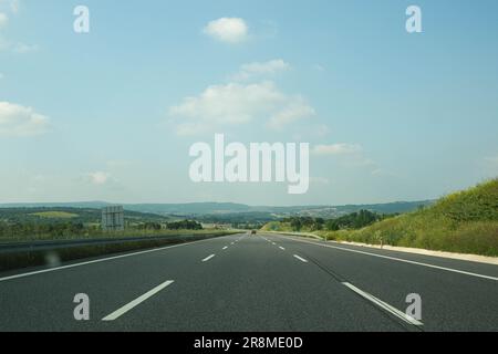 Hintergrundmaterial zur Izmir Istanbul Highway Road Stockfoto