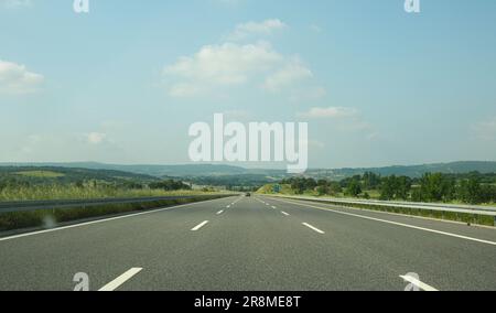 Hintergrundmaterial zur Izmir Istanbul Highway Road Stockfoto