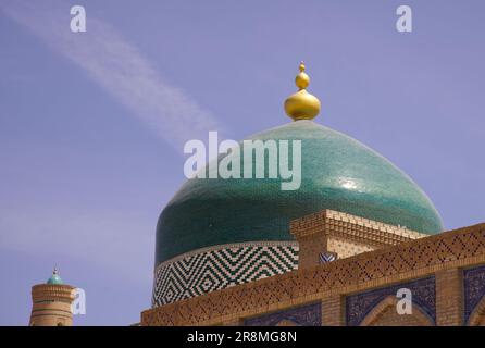 Eine der Kuppeln der Itchan Kala in Khiva, Usbekistan Stockfoto