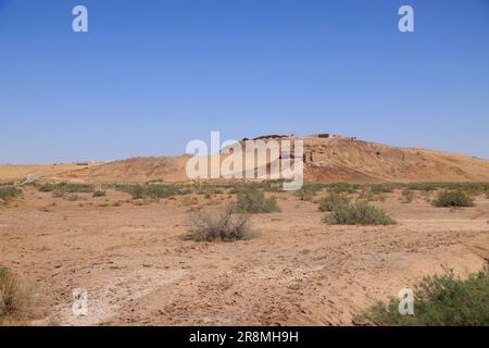 Schloss Ayaz Kala 2 in Usbekistan Stockfoto
