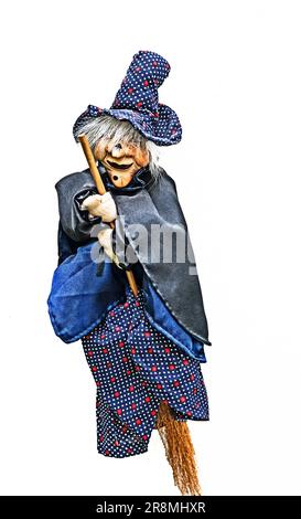 Hexe im Harz, Hexe im harz-Gebirge Stockfoto