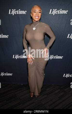 Los Angeles, Ca. 21. Juni 2023. Keyshia Cole bei Keyshia Cole: Dies ist My Story' Screening im Grammy Museum in Los Angeles, Kalifornien, am 4. Juni 2023. Kredit: Faye Sadou/Media Punch/Alamy Live News Stockfoto