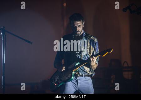 Argenta, Italien. 20. Juni 2023. Giovanni Truppi lebt in Argenta. (Foto: Carlo Vergani/Pacific Press/Sipa USA) Guthaben: SIPA USA/Alamy Live News Stockfoto