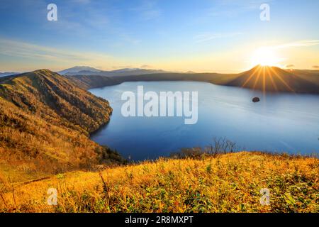 Mashu Ko am Morgen Stockfoto