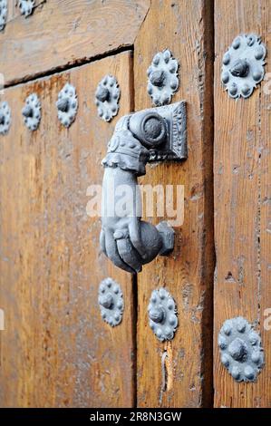 Türdrücker, Caravaca de la Cruz, Murcia, Spanien Stockfoto