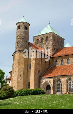 St. Michael Church, Hildesheim, Niedersachsen, Deutschland, Michaeliskirche Stockfoto