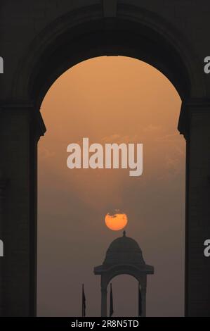 Canopy am India Gate war Memorial, Neu-Delhi, Neu-Delhi, Indien Stockfoto
