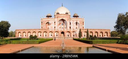 Humayun Mausoleum, Grab von Nasiruddin Muhammad, Delhi, Indien Stockfoto