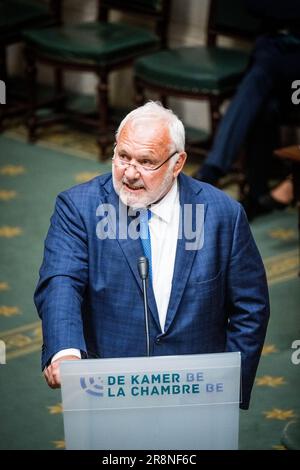 Brüssel, Belgien. 22. Juni 2023. Der unabhängige Jean-Marie Dedecker wurde auf einer Plenarsitzung der Kammer im Bundesparlament in Brüssel am Donnerstag, den 22. Juni 2023, abgebildet. BELGA FOTO JASPER JACOBS Kredit: Belga News Agency/Alamy Live News Stockfoto