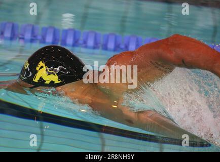 Florent Manaudou, Herren Heat 100m Freestyle während der French Elite Swimming Championships am 13. Juni 2023 in Rennes, Frankreich - Photo Laurent Lairys / DPPI Stockfoto