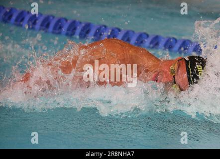 Florent Manaudou, Herren Heat 100m Freestyle während der French Elite Swimming Championships am 13. Juni 2023 in Rennes, Frankreich - Photo Laurent Lairys / DPPI Stockfoto