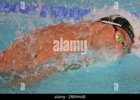 Florent Manaudou, Herren Heat 100m Freestyle während der French Elite Swimming Championships am 13. Juni 2023 in Rennes, Frankreich - Photo Laurent Lairys / DPPI Stockfoto