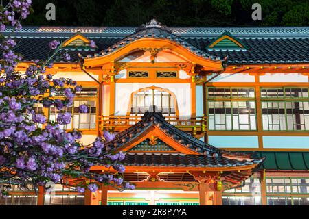 Takeo Onsen Shinkan Stockfoto