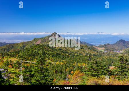 Shiga Highlands und die Nördlichen Alpen Stockfoto