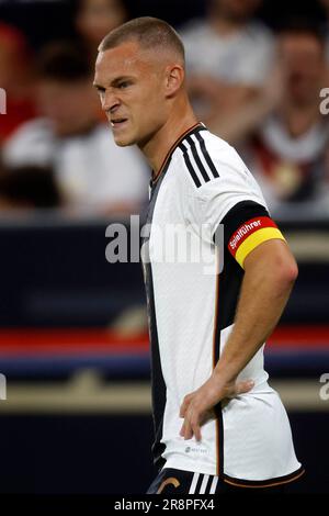 Gelsenkirchen, Fussball, Männer Länderspiel, Friendly Match Deutschland - Kolumbien 0:2 20.06.2023 Joshua KIMMICH (GER) Foto: Norbert Schmidt, Düsseldorf Stockfoto