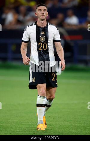 Gelsenkirchen, Fussball, Männer Länderspiel, Friendly Match Deutschland - Kolumbien 0:2 20.06.2023 Robin GOSENS (GER) Foto: Norbert Schmidt, Düsseldorf Stockfoto