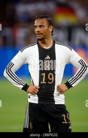 Gelsenkirchen, Fussball, Männer Länderspiel, Friendly Match Deutschland - Kolumbien 0:2 20.06.2023 Leroy SANE (GER) Foto: Norbert Schmidt, Düsseldorf Stockfoto