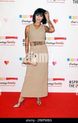 Isabella Franke bei der Ernsting's Family Fashion Show im Hotel Atlantic. Hamburg, 19.06.2023 Stockfoto